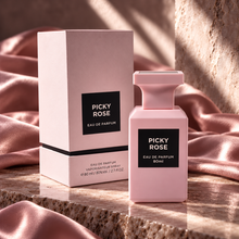 Fragrance World Picky Rose Eau de Parfum 80ml cinematic bottle and box