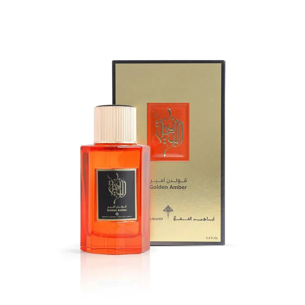 Golden Amber EDP 100ml by Ibrahim Al Qurashi (IBRAQ) 