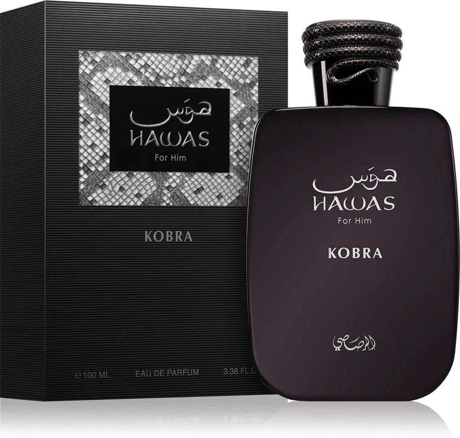 Rasasi Hawas Kobra 100ml EDP - Bold Oriental Woody Scent
