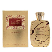 Rasasi Hawas Lava Gold 100ml EDP perfume – Warm Spiced Fragrance for Men
