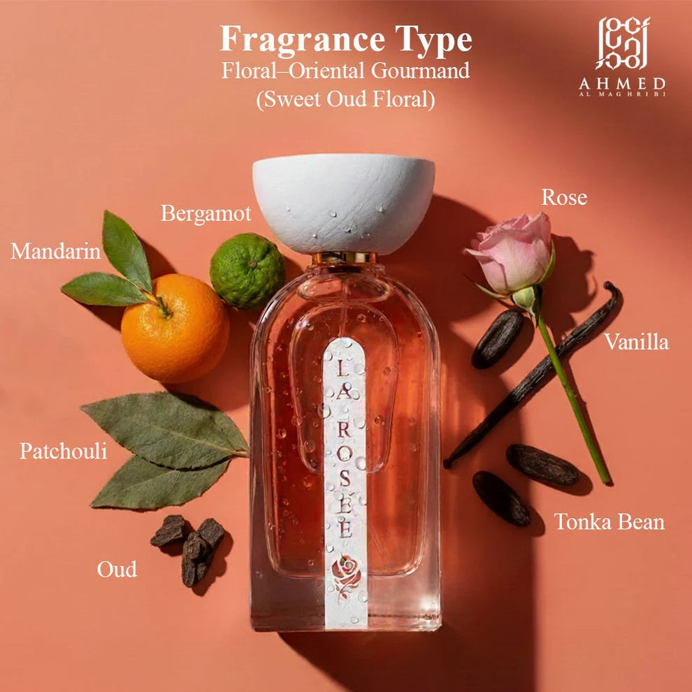 La Rosee EDP 100ml by Ahmed al Maghribi