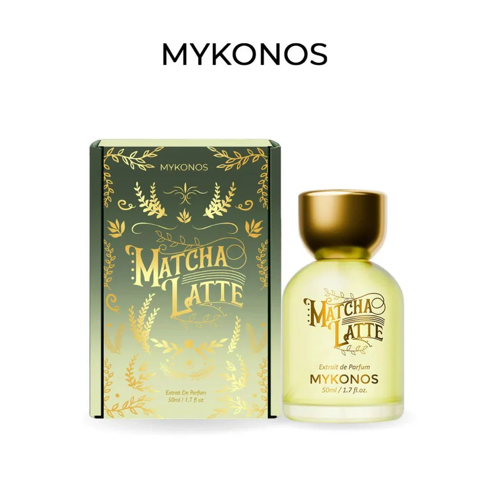 Mykonos Matcha Latte EDP 50ml - Unique Gourmand Fragrance