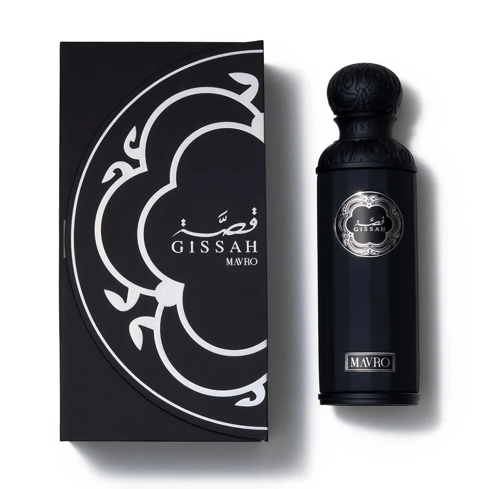 Gissah Mavro Eau De Parfum 200ml - Woody Citrus Spicy Fragrance For Men