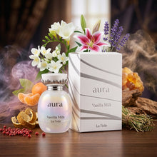 La Fede Aura Vanilla Milk Eau de Parfum by Khadlaj 100ml | Floral Musk & Amber Perfume