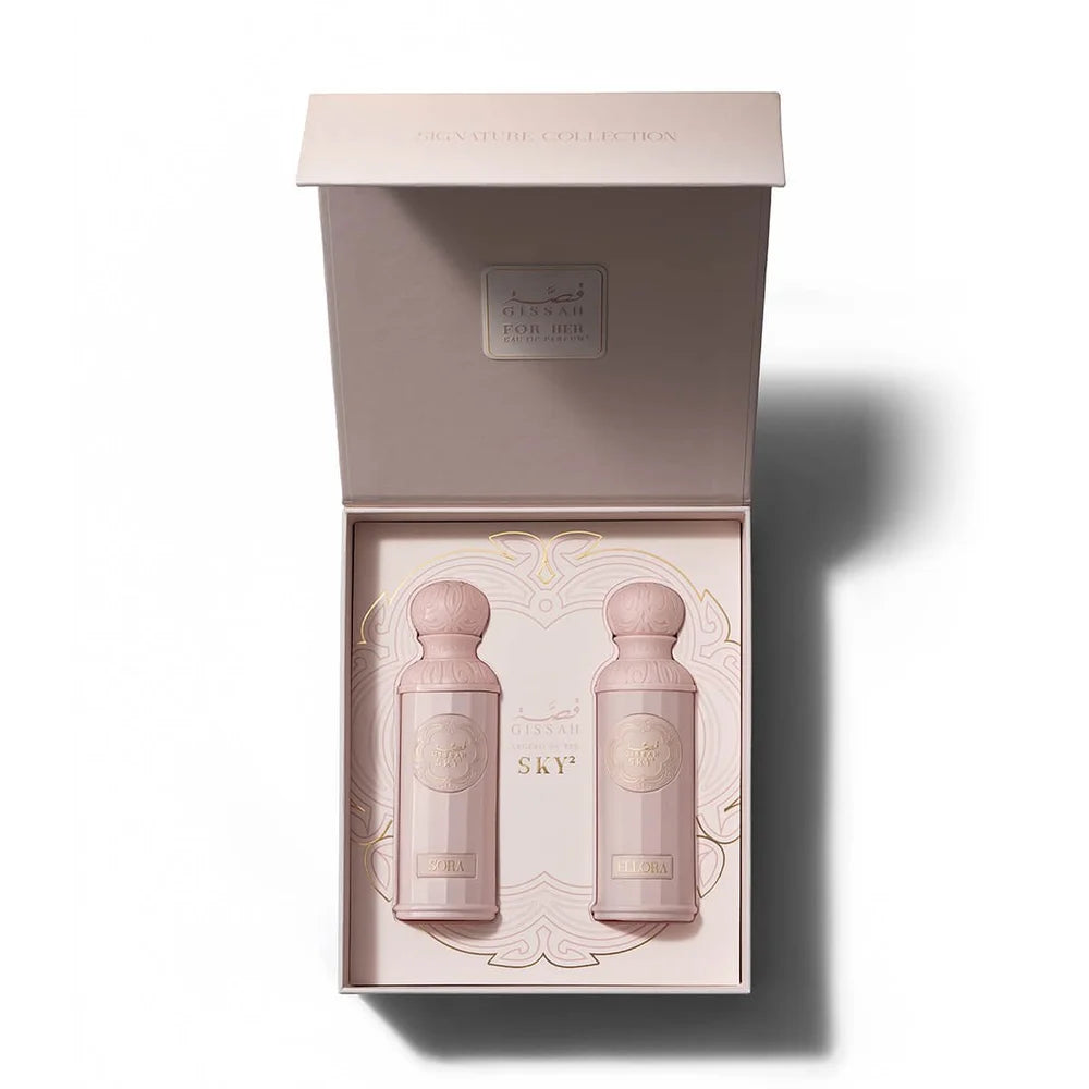 Gissah Legend Of The Sky (Her) 2x90ml EDP - Dual Floral Fruity Fragrance Set