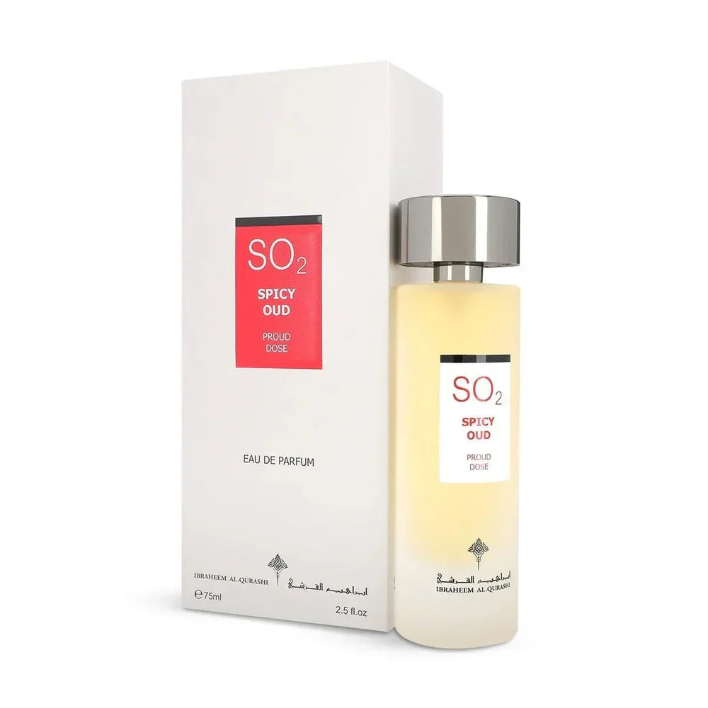 Proud Dose - Spicy Oud EDP 75ml by Ibrahim Al Qurashi (IBRAQ) 