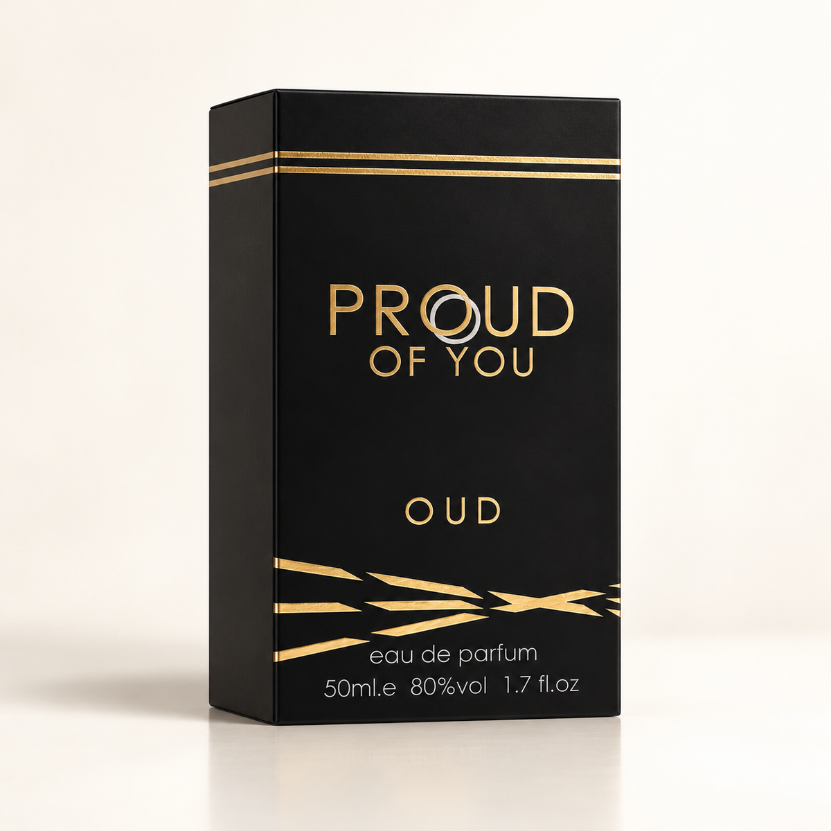 Proud Of You Oud 50ml original black and gold packaging