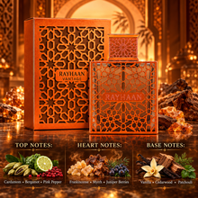 Vantage notes: cardamom bergamot pink pepper; frankincense myrrh juniper berries; vanilla cedarwood patchouli