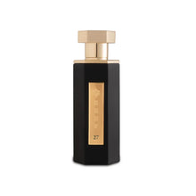 Reef 27 EDP 100ml classic Arabian perfume bottle with gold accents on white background