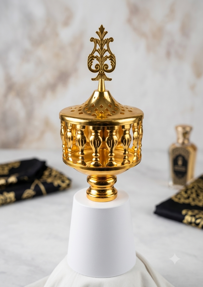 Honeycomb Bakhoor Burner with Elegant Design