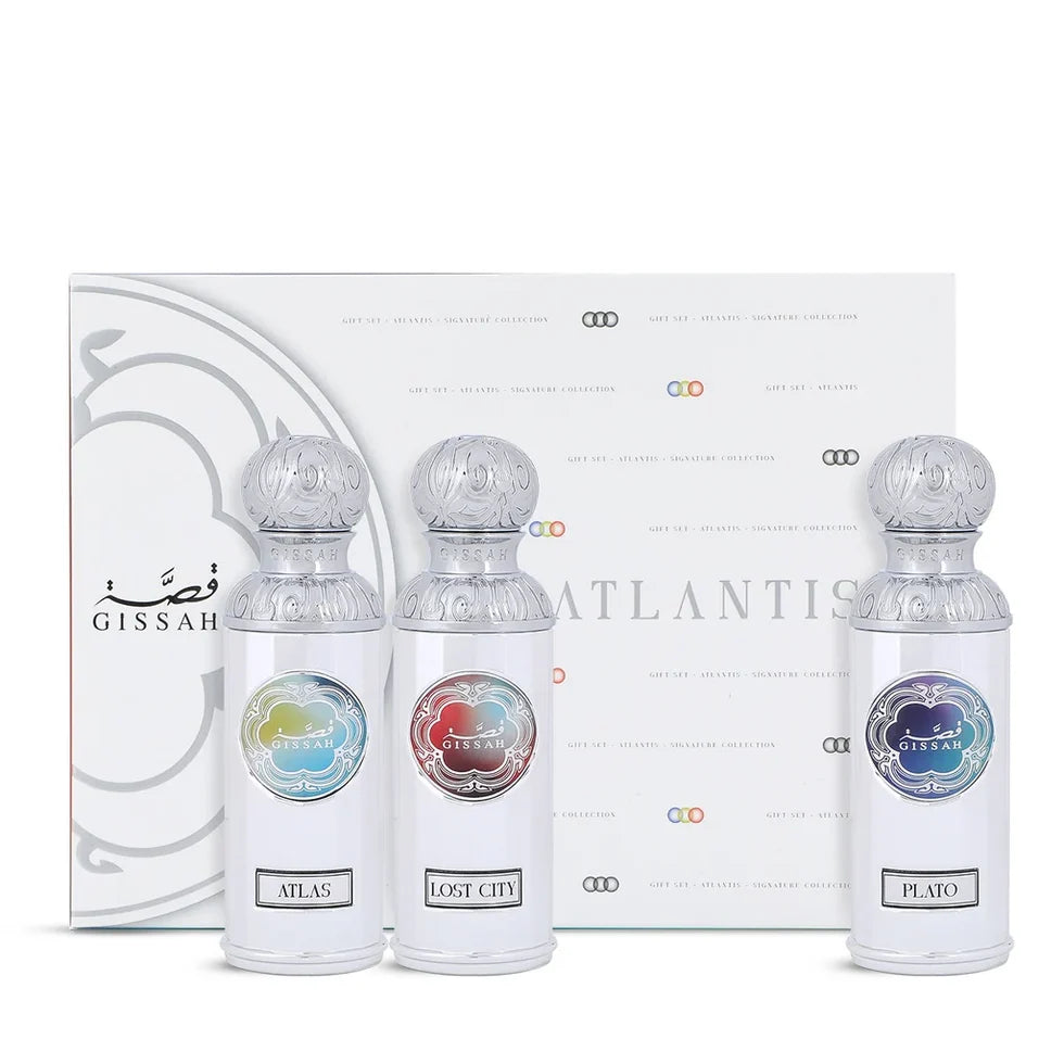 Gissah Atlantis 3x50ml EDP - Captivating Fragrance Experience