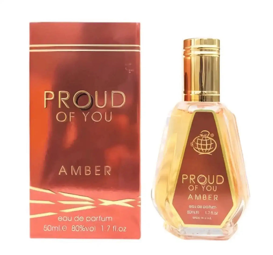 Proud Of You Amber Eau De Parfum 50ml by Fragrance World