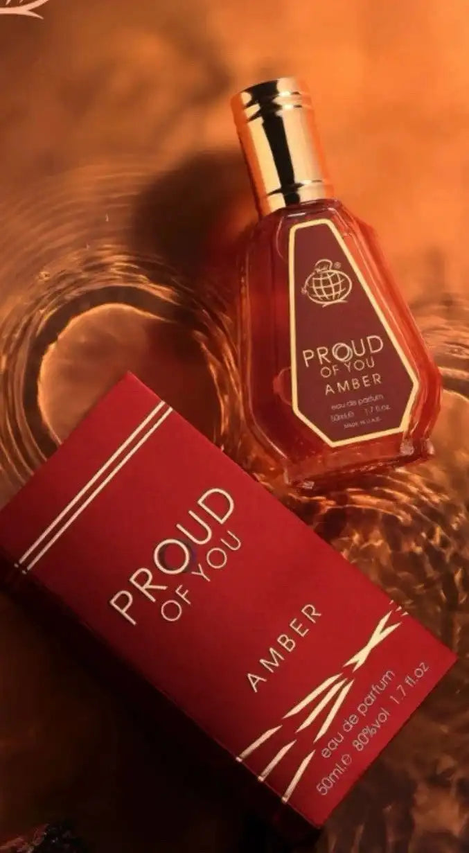 Proud Of You Amber Eau De Parfum 50ml by Fragrance World