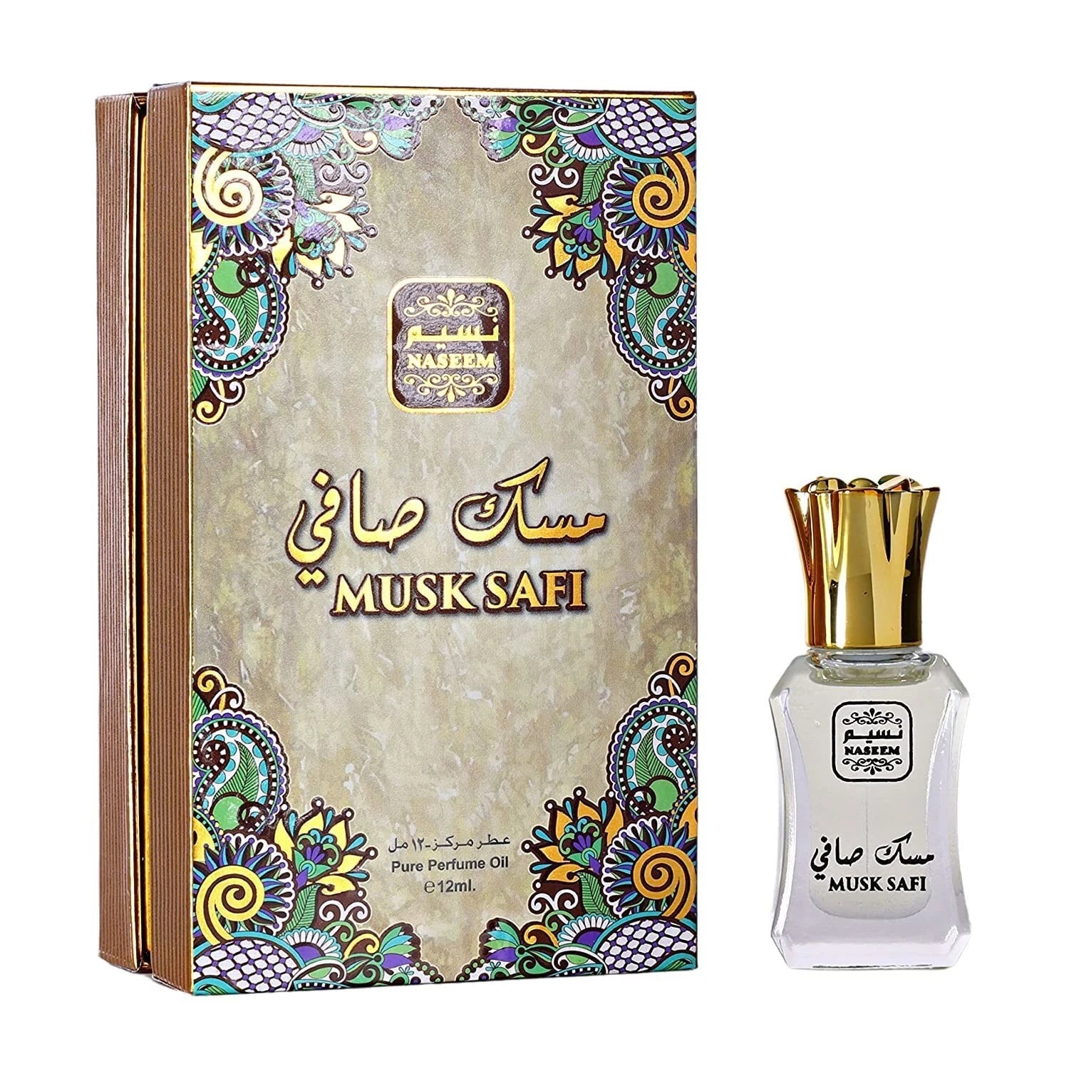 Naseem Musk Safi Concentrated Perfume Oil Alcohol Free 12ml