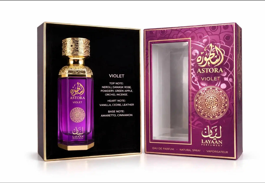 Layaan Astora Violet 100ml EDP Luxurious Fragrance