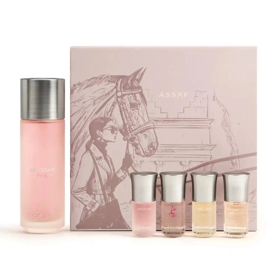 Arrogate Pink Gift Set 240ml - Assaf EDP for Her