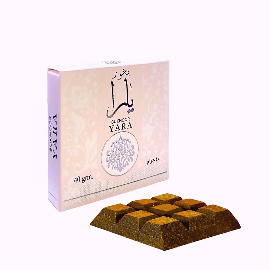 Yara Pink Bakhoor Home Fragrance 40g - Elegant Scent