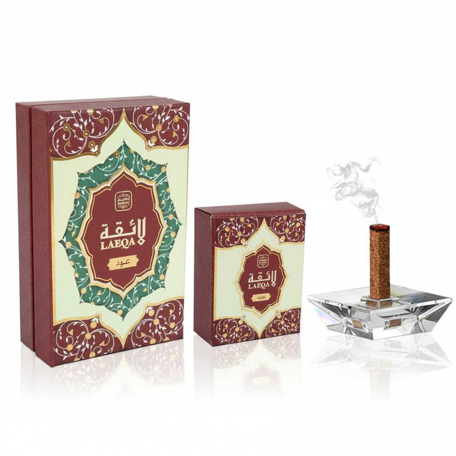 Naseem Oud Laeqa Incense Set for Luxe Home Fragrance