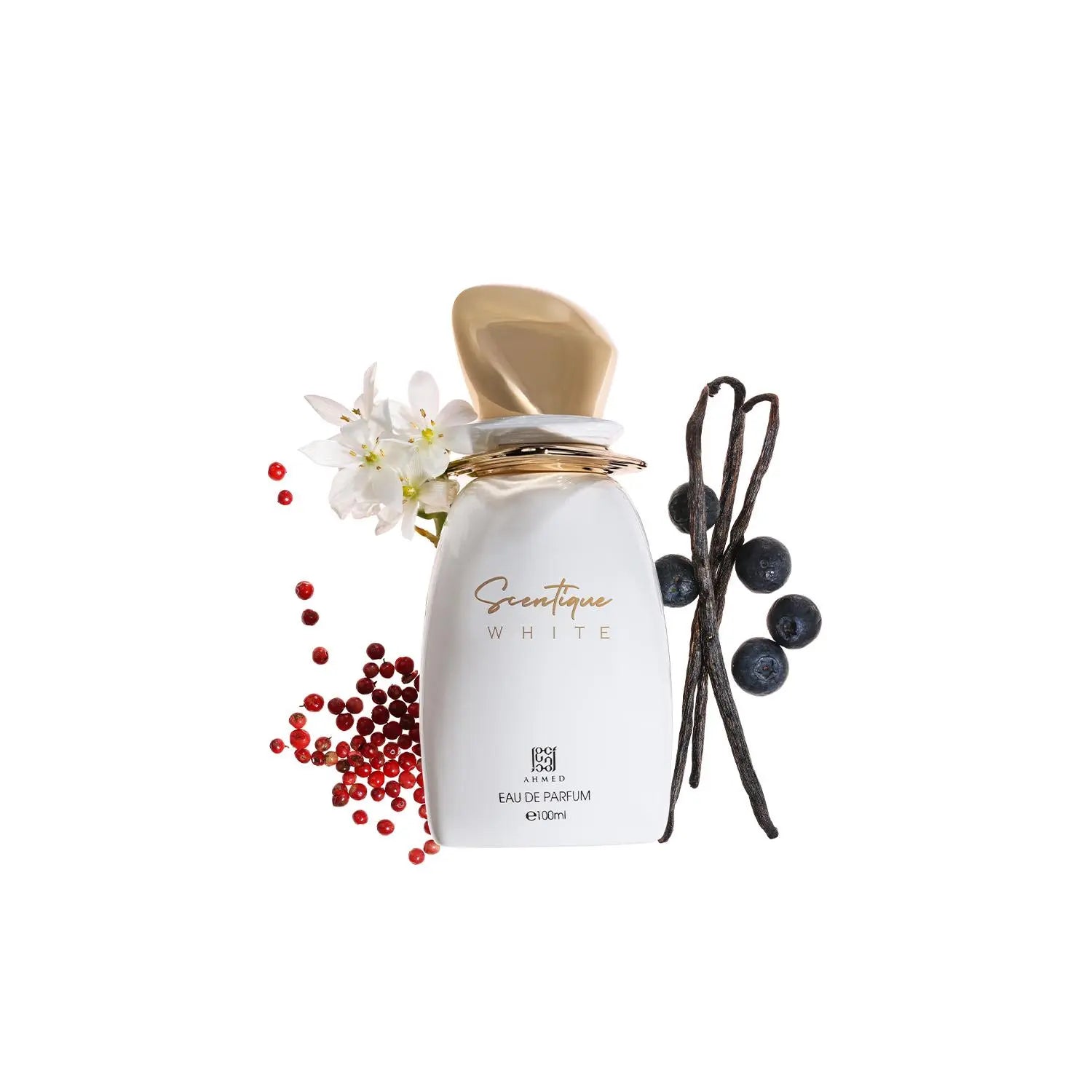 Scentique White 100ML EDP by Ahmed Al Maghribi