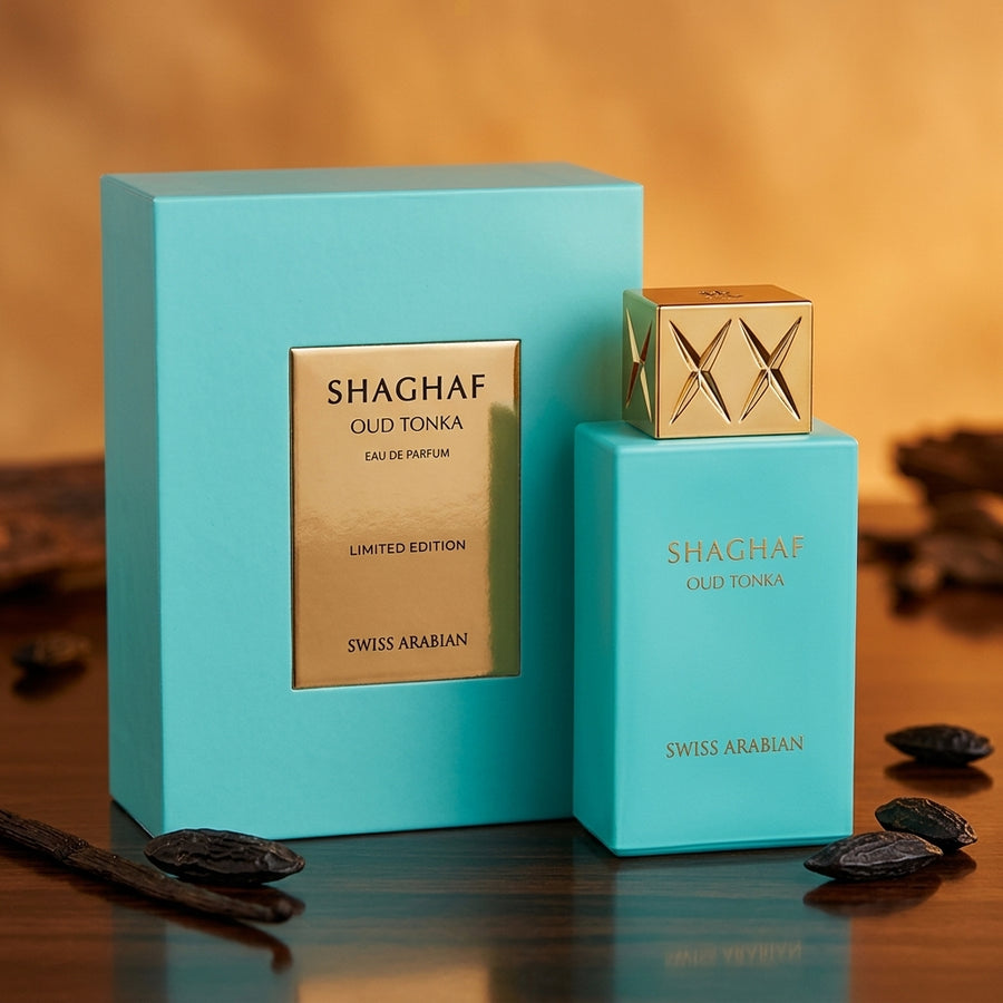 Shaghaf Oud Tonka Eau de Parfum 75ml by Swiss Arabian
