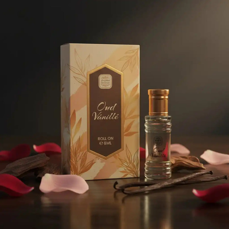 Naseem Oud Vanille Perfume Oil 6ml - Luxurious Fragrance