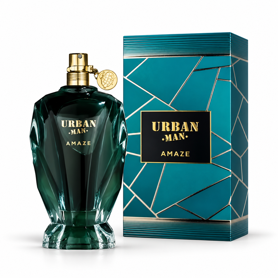 Fragrance World Urban Man Amaze Eau de Parfum 90ml for Men